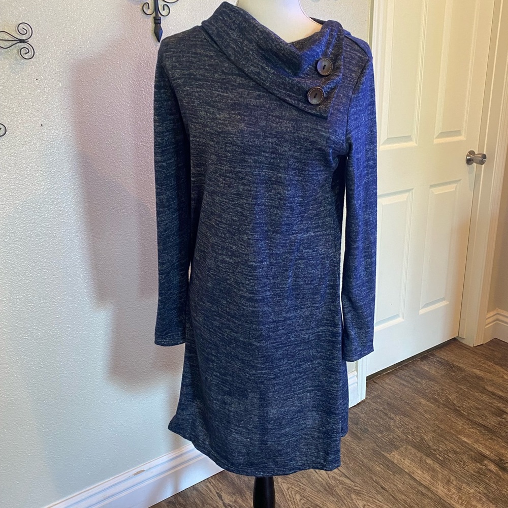 Dress with Cute Button Details